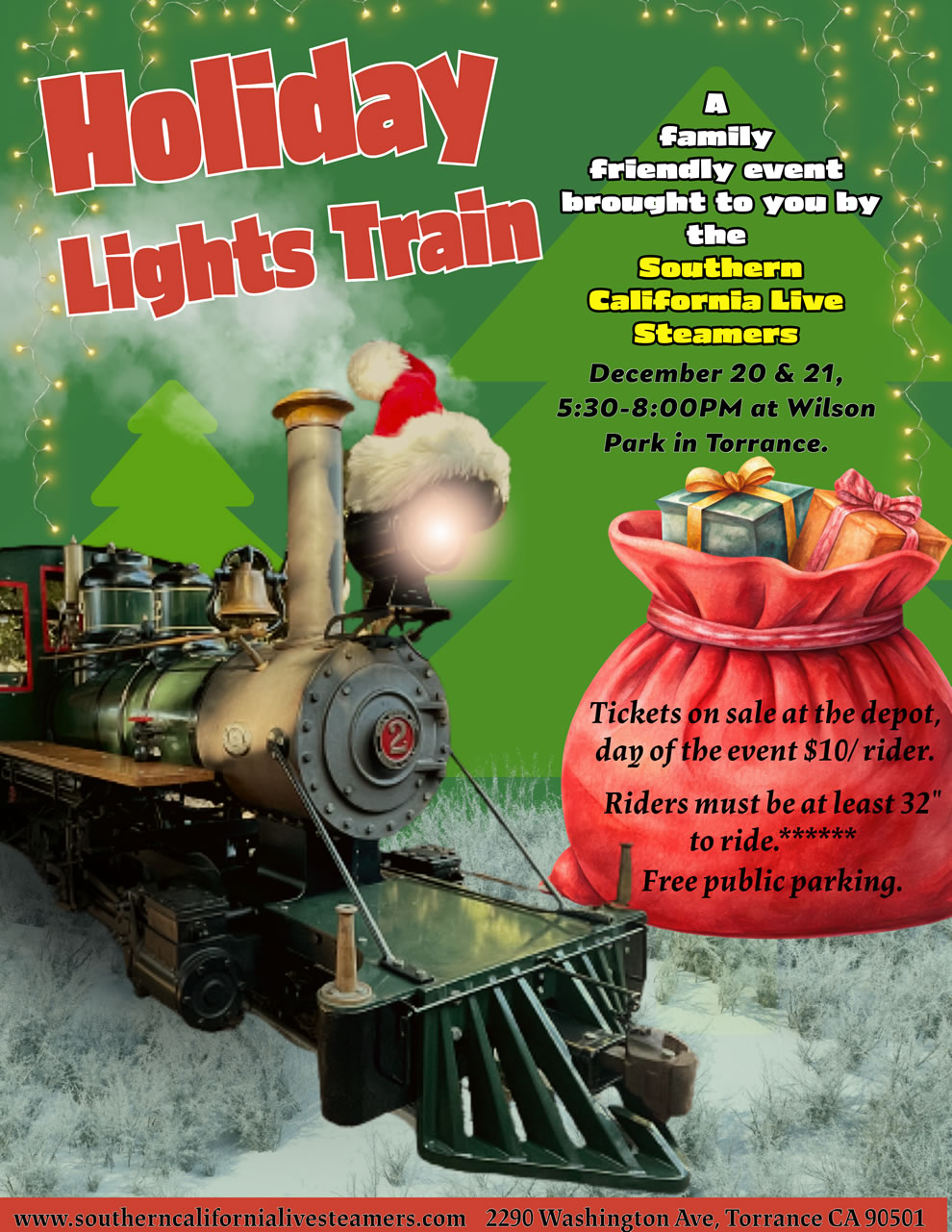 SCLS Christmas Train Rides