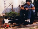 Picture Title - Tim on His 0-4-0