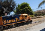 Picture Title - Santa Fe local leaving station Crenshaw bound