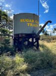 Picture Title - Metal railroad water tank 