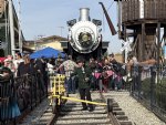 Picture Title - Richard giving a talk at the meet Santa event at the Lomita RR Museum