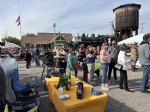 Picture Title - The crowd passing by the SCLS table at the Lamita meet Santa event