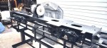 Picture Title - GP9 project, 8 hp DC motor mounted on the chassis